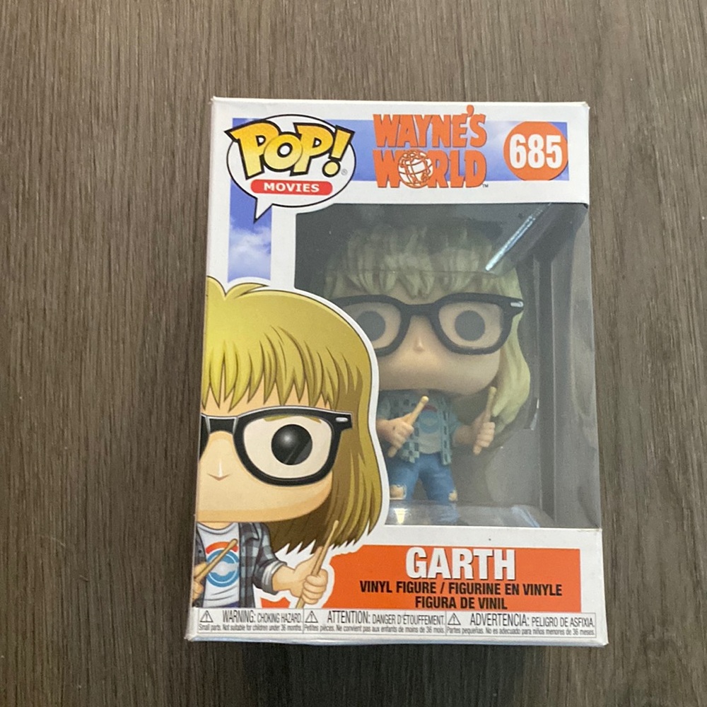 Funko Pop Movies: Wayne's World - Garth Collectible Figure, Multicolor